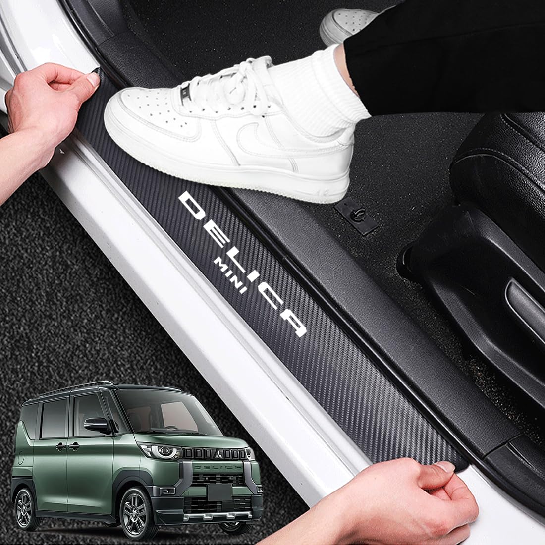 スペースギア　サイドステップ用スカッフプレート スペースギア サイドステップ用スカッフプレート スペースギア サイド